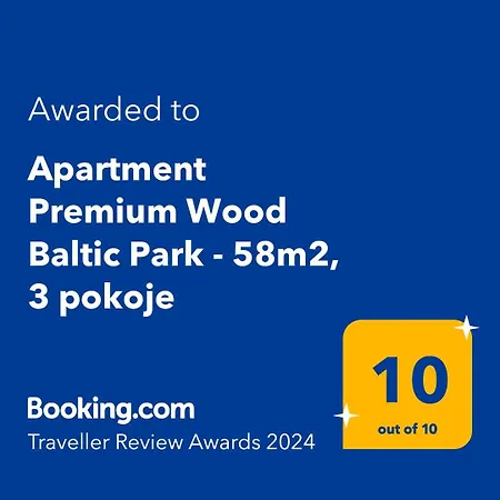 Apartament Premium Wood Baltic Park - 58m2, 3